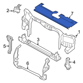 Mercury OE - Front Radiator Support Access Cover