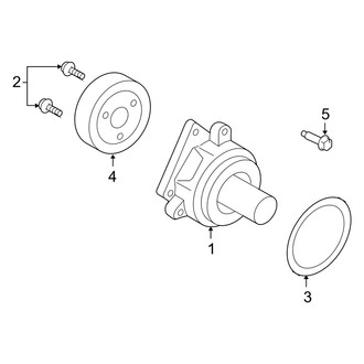 Mercury OE - Cooling - Water Pump (2.3L)