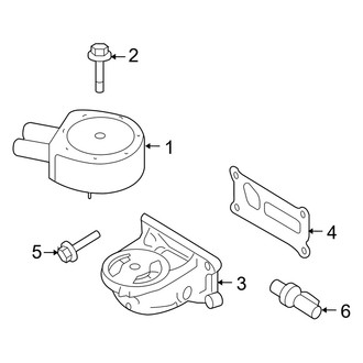 Mercury OE - Cooling - Oil Cooler (2.3L)