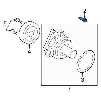 Mercury OE - Engine Coolant Thermostat Housing Bolt