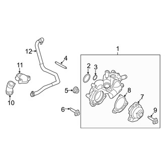 Mercury OE - Cooling - Water Pump (Flex)