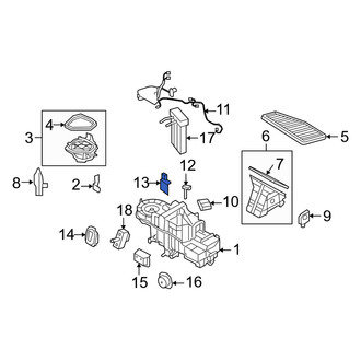Mercury OE - HVAC Blower Motor Resistor