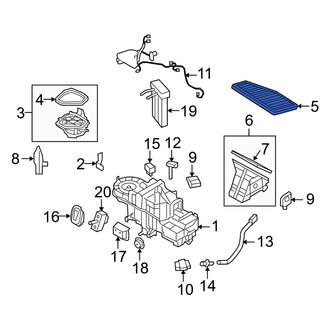 Mercury OE - Cabin Air Filter