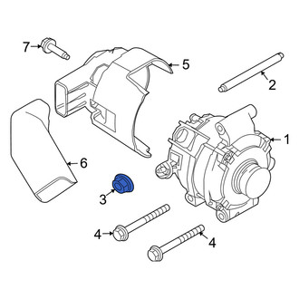 Mercury OE - Alternator Nut