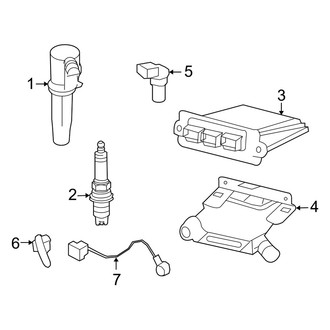 Mercury OE - Electrical - Ignition System (Base 2.3L)