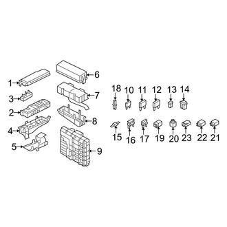 Mercury OE - Electrical - Fuse & Relay (Gas)
