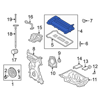 Mercury OE - Engine Valve Cover