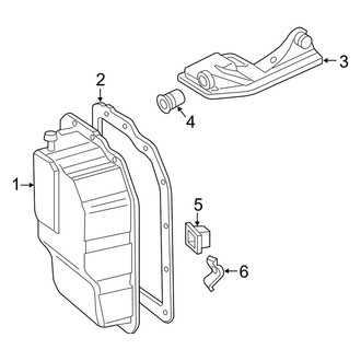 Mercury OE - Engine / Transaxle - Transaxle Parts (2.3L Automatic Tr)