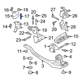Mercury OE - Engine Mount Stud
