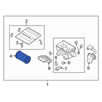 Mercury OE - Engine Air Filter