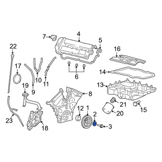 Mercury OE - Engine Crankshaft Washer