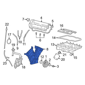 Mercury OE - Engine Timing Cover