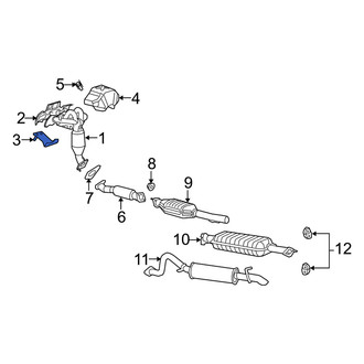 Mercury OE - Exhaust System Hanger Bracket
