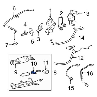 Mercury OE - Vapor Canister Purge Solenoid