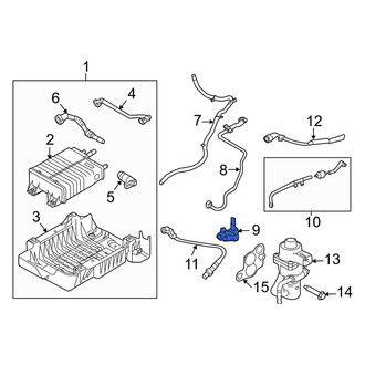 Mercury OE - Vapor Canister Purge Solenoid