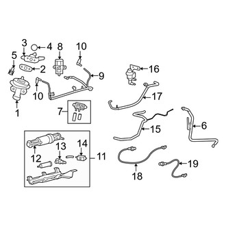 Mercury OE - Emission System - Emission Components (3.0L)
