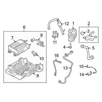 Mercury OE - Emission System - Emission Components (Flex)
