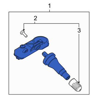Mercury OE - Tire Pressure Monitoring System (TPMS) Sensor