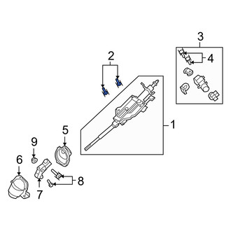 Mercury OE - Steering Column Bolt