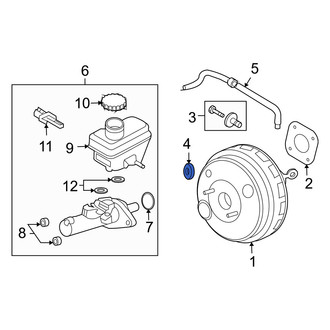 Mercury OE - Power Brake Booster Grommet