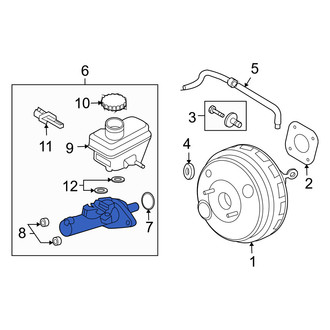 Mercury OE - Brake Master Cylinder