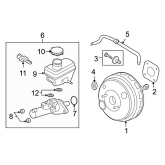 Mercury OE - Cowl - Components on Dash Panel (Base / Premier)