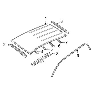 Mercury OE - Roof & Components (Flex / Gas)