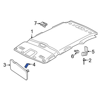 Mercury OE - Sun Visor Clip