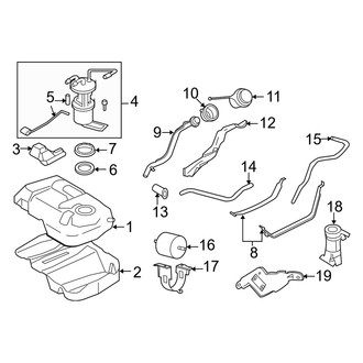Mercury OE - Fuel System Components