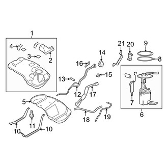 Mercury OE - Fuel System Components
