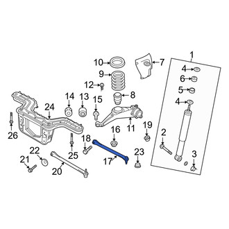 Mercury OE - Front Left Suspension Control Arm