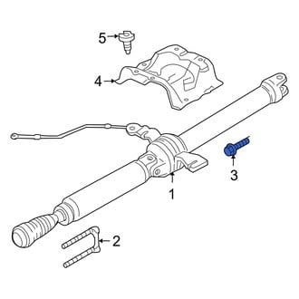 Mercury OE - Front Drive Shaft Bolt