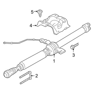Mercury OE - Rear Suspension - Drive Shaft (4WD Flex / Gas)