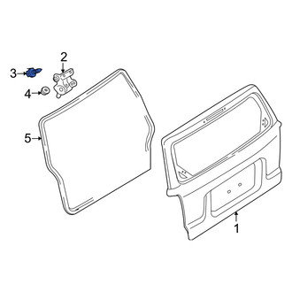 Mercury OE - Liftgate Hinge Bolt