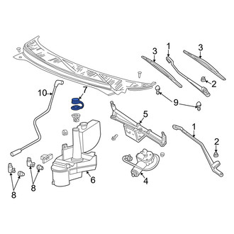 Mercury OE - Front Washer Fluid Reservoir Cap