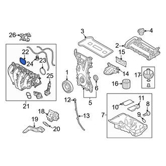 Mercury OE - Engine Intake Manifold Gasket