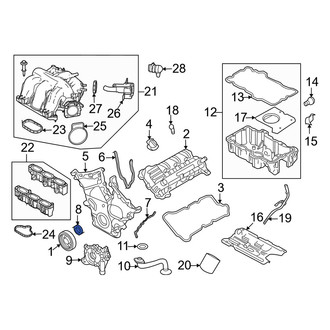 Mercury OE - Front Engine Crankshaft Seal