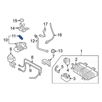 Mercury OE - Exhaust Gas Recirculation (EGR) Valve Gasket