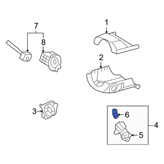 Mercury OE - Ignition Lock Assembly