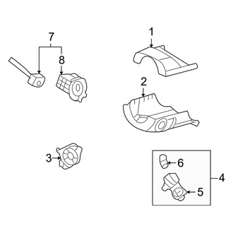 Mercury OE - Ignition Lock Assembly