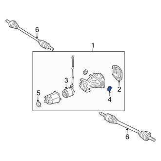Mercury OE - Left CV Axle Shaft Seal