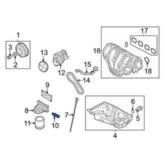 Mercury OE - Engine Oil Pressure Switch