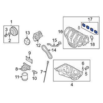 Mercury OE - Engine Intake Manifold Gasket