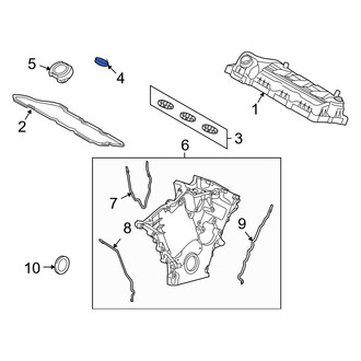 Mercury OE - Engine Valve Cover Grommet