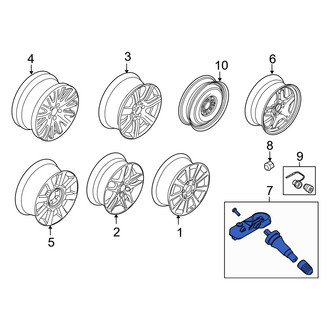 Mercury OE - Tire Pressure Monitoring System (TPMS) Sensor
