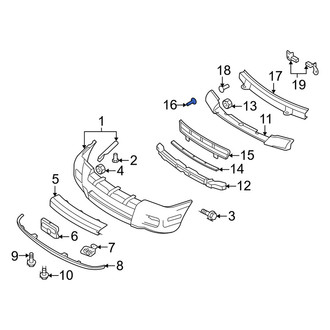 Mercury OE - Stone Guard Clip