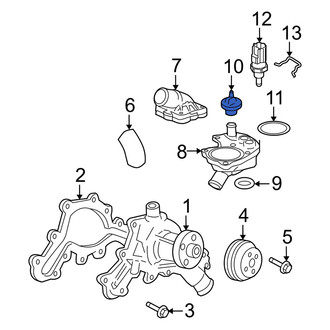 Mercury OE - Engine Coolant Thermostat