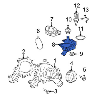 Mercury OE - Lower Engine Coolant Thermostat Housing