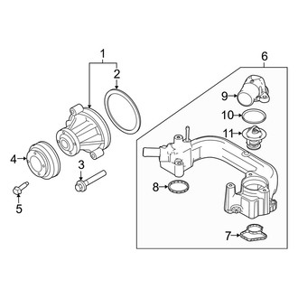 Mercury OE - Cooling - Water Pump (4.6L)