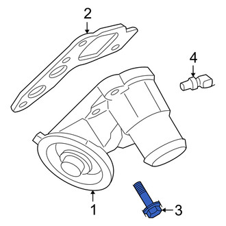 Mercury OE - Engine Oil Filter Adapter Bolt